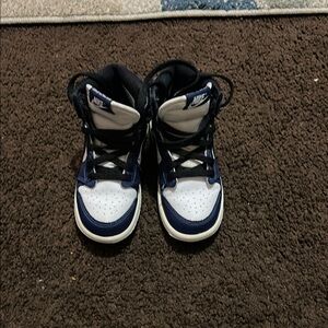 Nike Blue and White Sneakers Classic Design